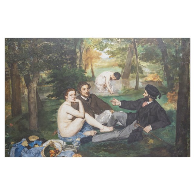 Tecido Edouard Manet - Almoço na Relva (Jarda)