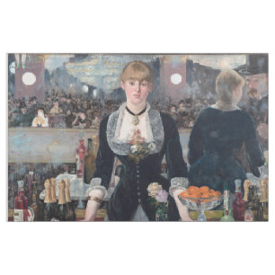 Tecido Edouard Manet - Um Bar na Folies-Bergere