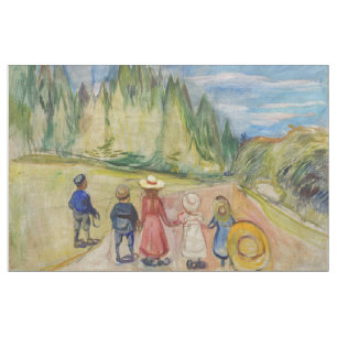 Tecido Edvard Munch - A Floresta de Fairytale