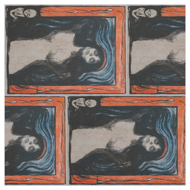 Tecido Edvard Munch - Madona Litografia (Modelo)