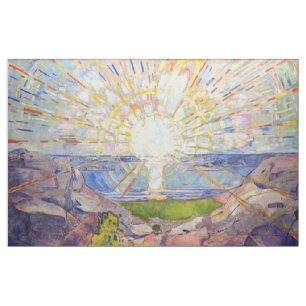 Tecido Edvard Munch - O Sol 1911