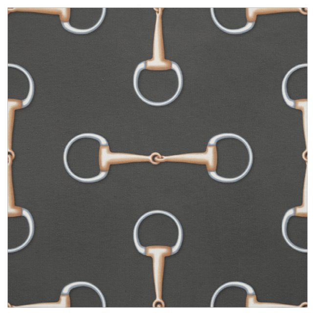 Tecido Eggbutt Snaffle Bit Equestrian (grande escala) (Modelo)