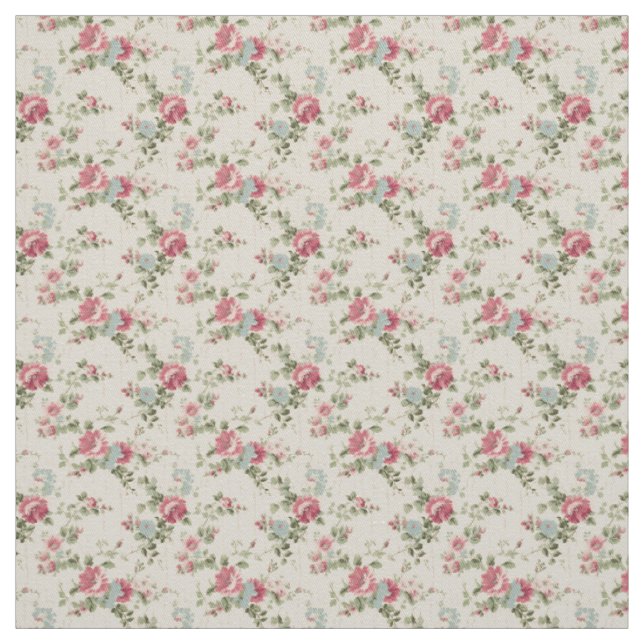 Tecido Elegância do Chique Rosa de Cottage (Modelo)