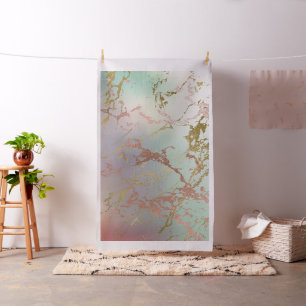 Tecido Elegante Beige Marble Mint Sage Green Rosa Doura