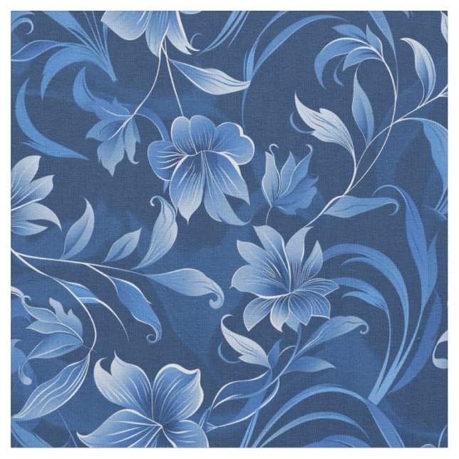 Tecido Elegante Royal Floral Design (Detalhe)