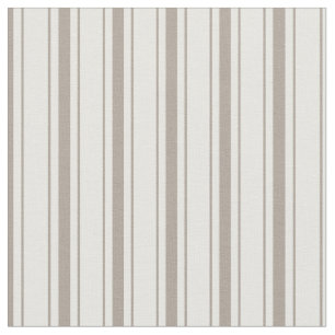 Tecido Elegante Rustic Beige French Ticking Stripes