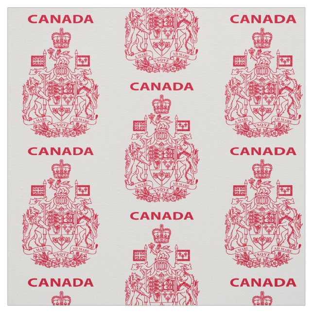 Tecido emblema nacional do Canadá (Modelo)