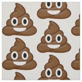 tecido emoji de cocô engraçado