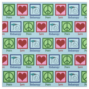 Tecido Endoscopia do Peace Love