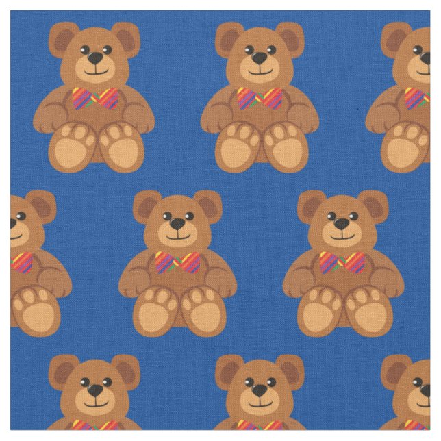 Tecido Enfermeiro Bear Cute Kids Bebezinho (Detalhe)