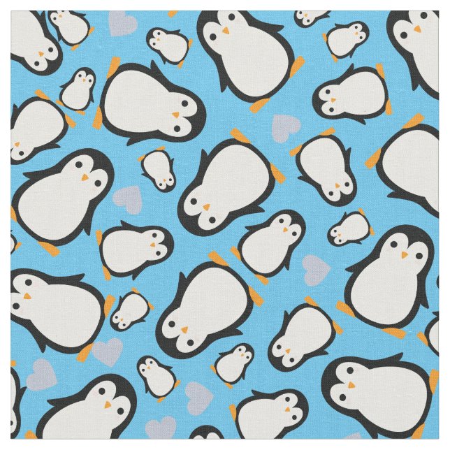 Tecido Enfermeiro de Enfermeiro de Bebê Pinguim Bonito (Detalhe)