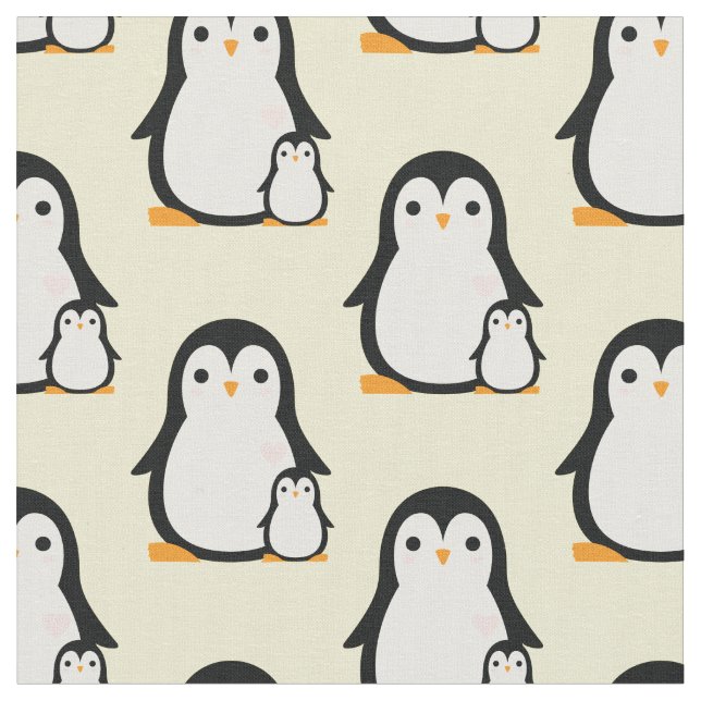 Tecido Enfermeiro de Enfermeiro de Pinguim (Detalhe)