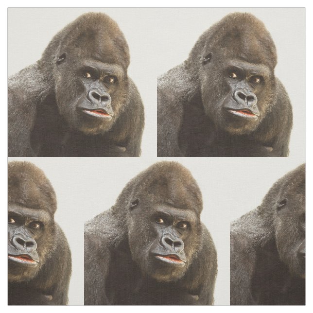 Tecido engraçado do gorila (Modelo)