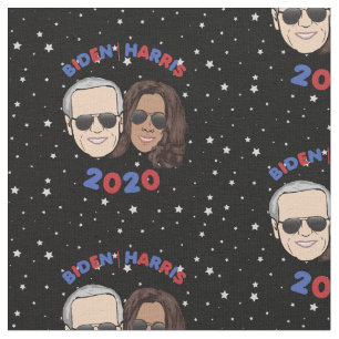 Tecido Equipe de sonho de Biden Harris 2020 no quintal da