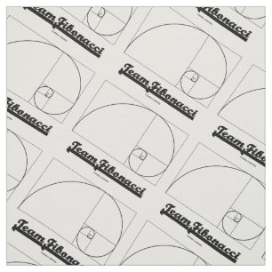 Tecido Equipe Fibonacci (espiral de Fibonacci)