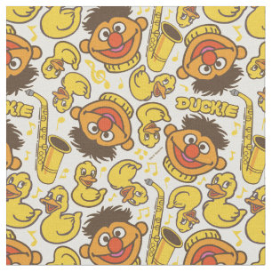 Tecido Ernie e Rubber Duckie Pattern