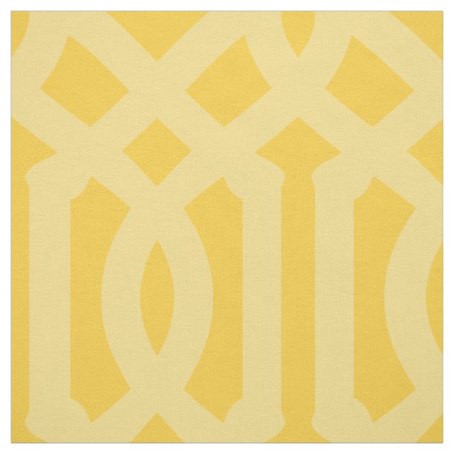 Tecido Escala Grande de Trellis Amarelo Suave (Modelo)