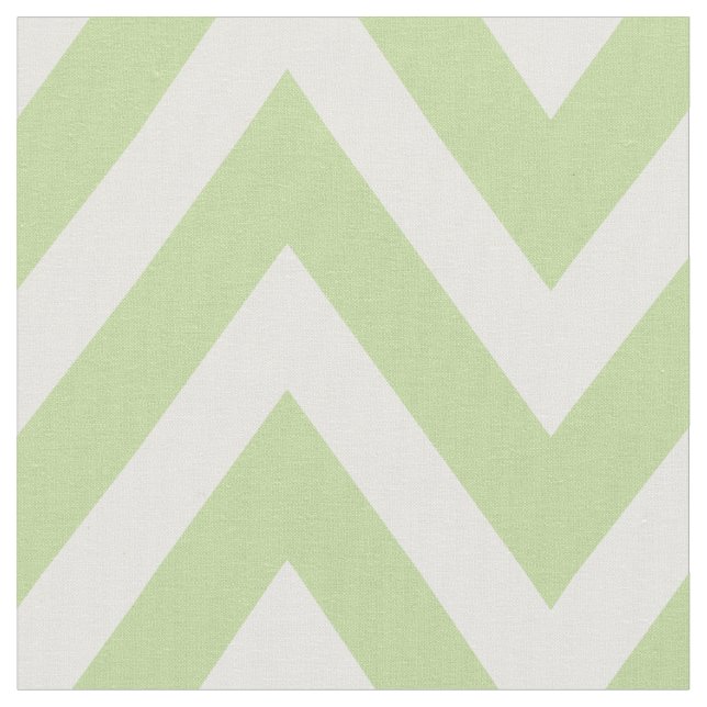 Tecido Escala Grande do Chevron Moderno Verde Mint (Detalhe)