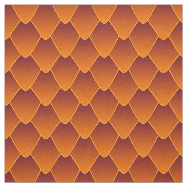 Tecido Escalas do Dragão de Fogo (Modelo)