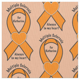 Tecido Esclerose múltipla, MS, fita customizável