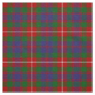 Tecido Escocês Clã Fraser da Xadrez Lovat Tartan