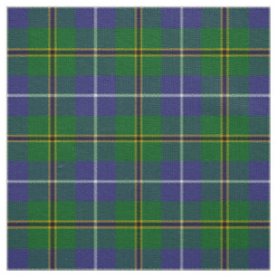 Tecido Escocês Clã Turnbull Caçando Xadrez de Tartan