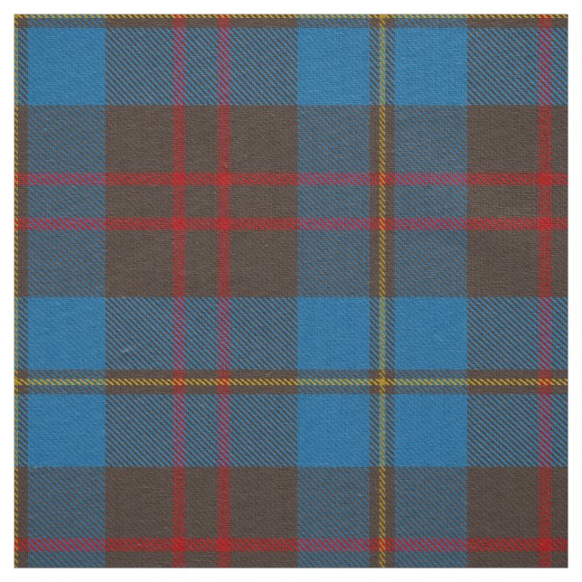 Tecido Escocês Clan Cameron caçando Xadrez de Tartan (Modelo)