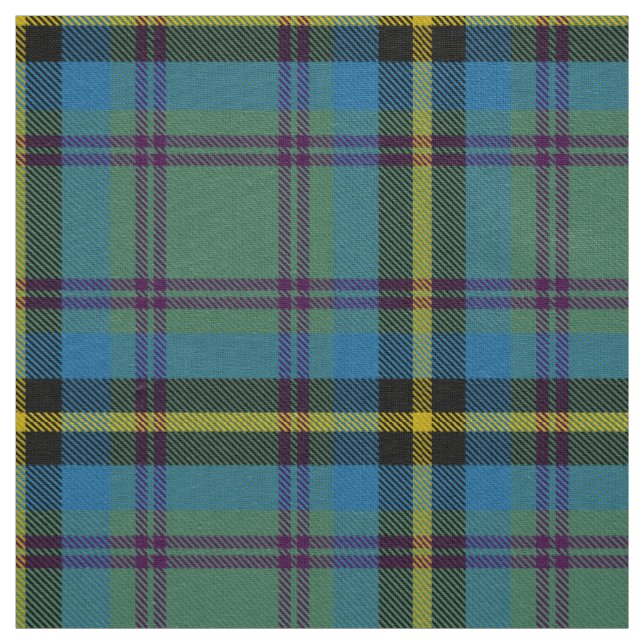 Tecido Escocês Clan Carrick caçando Xadrez de Tartan (Modelo)