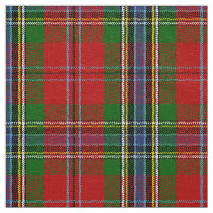 Tecido Escocês Clan MacLean da Xadrez Duart Tartan