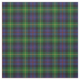 Tecido escocês da xadrez de Tartan de Farquharson