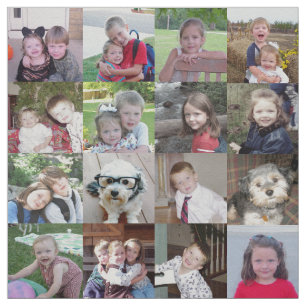 Tecido Escolha suas fotos do favorito 16 fazer uma