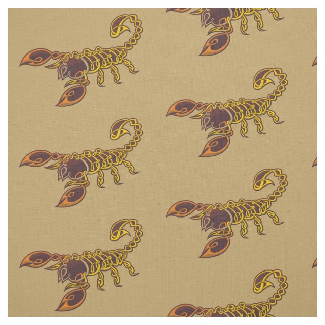 Tecido Escorpião Celta (Modelo)