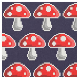 Tecido escuro do cogumelo do pixel