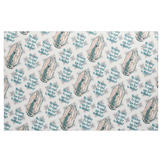 Tecido Espanhol Nossa Senhora de Guadalupe Virgem Maria S (Fat Quarter)