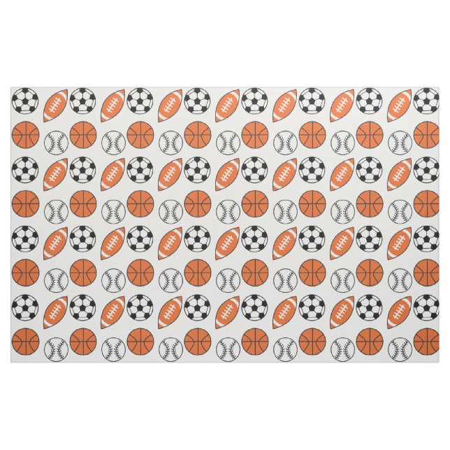 Tecido Espetáculo de esportes engraçados (Fat Quarter)