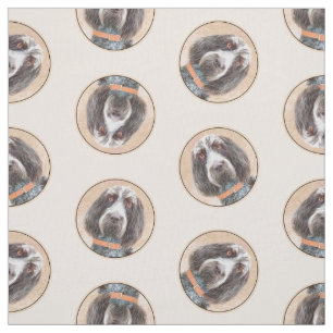 Tecido Espinone Italiano Pintura Marrom, Roan, Cachorro, 