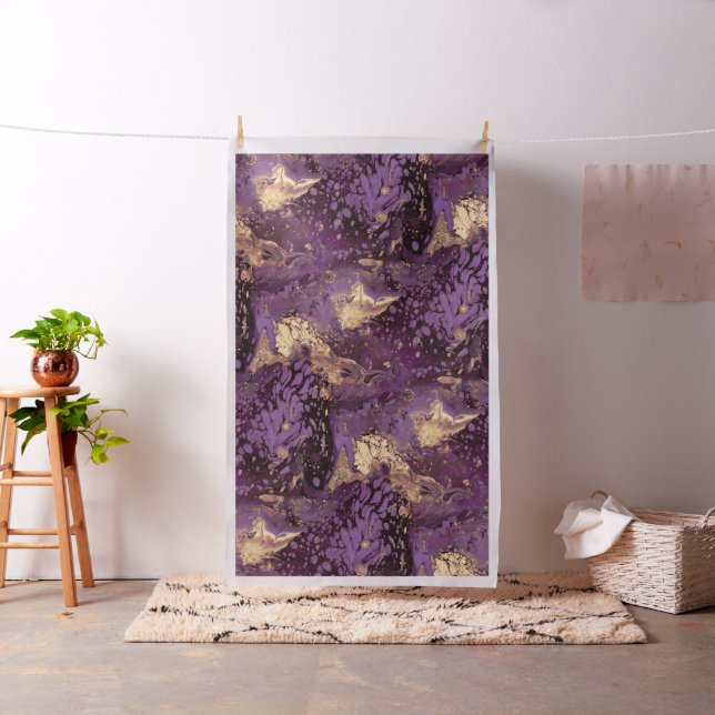 Tecido espiral de tinta dourada da íris: (In Situ)