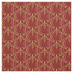 Tecido espiritual tribal dos elementos do tecido