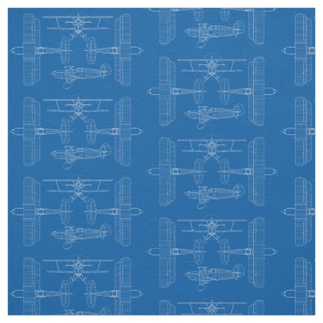 Tecido Esquema do avião de colheita (Modelo)