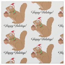 Esquilo Feriado com Acorn e Arco