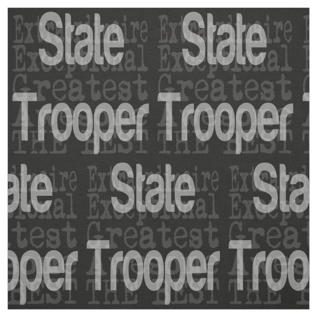 Tecido Estado Trooper Extraordinário (Modelo)