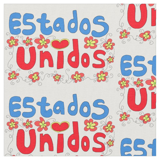 Tecido estados unidos (Detalhe)