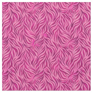 Tecido Estampa de Zebra Rosa Barbiecore Y2K Padrão Animal