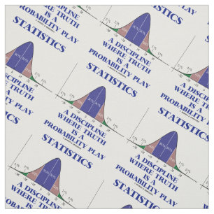 Tecido Estatísticas uma disciplina onde a verdade é