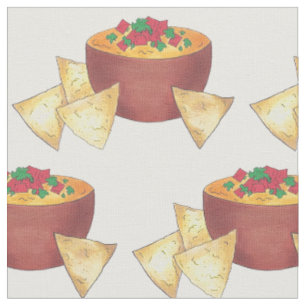 Tecido Estilo Arkansas Dip Nacho Chips Foodie Snack