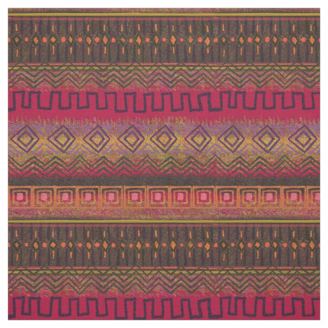 Tecido Estilo de Lama de Ombre Roxo e Castanho (Modelo)