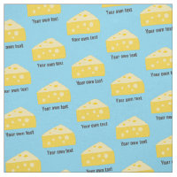 Estilo de Toon Padrão de Queijo Divertido - texto 