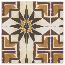 Tecido Estilo Mexicano Simulado Mesquita Neutral Browns