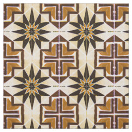 Tecido Estilo Mexicano Simulado Mesquita Neutral Browns