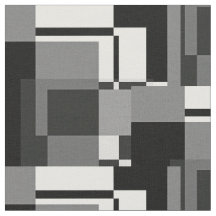 Estilo Mondrian - Cinza Abstrato - Chic Geométrico